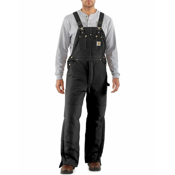 Carhartt Other - Carhartt Arctic Quilt Lined Duck Bib Overalls Mens 44 w x 34 l $160